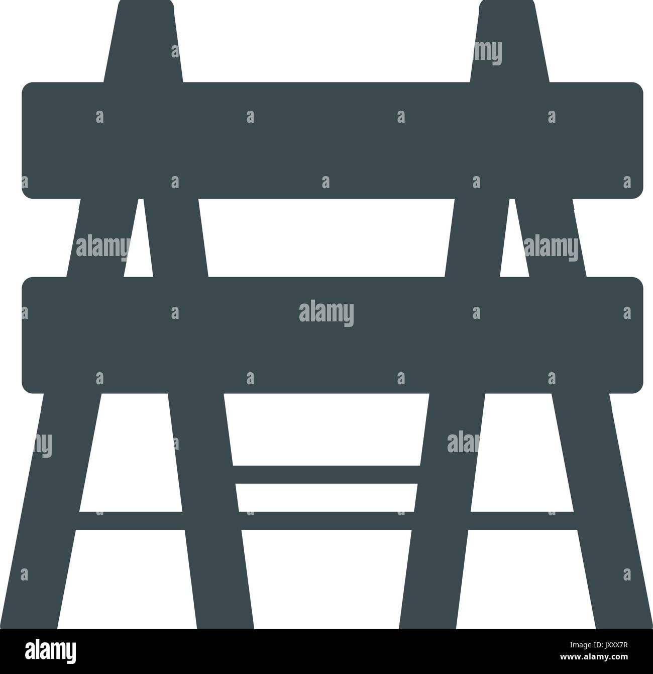 under construction barrier icon graphic design Stock Vector Image & Art ...