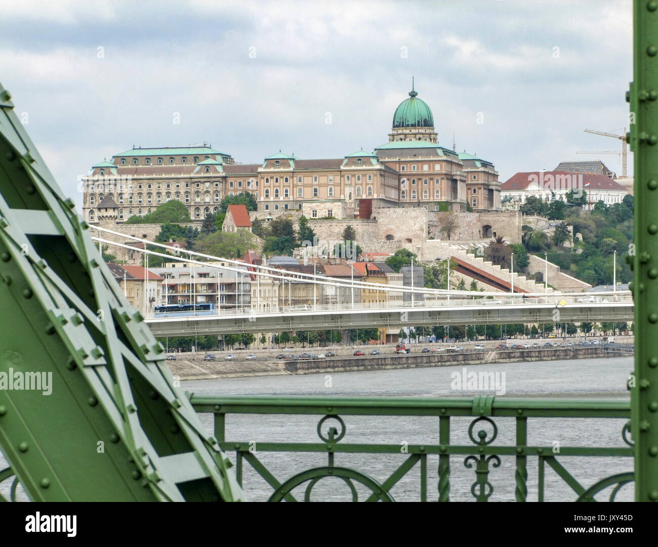 scenery at Buda Castle in Budapest, the capital city of Hungary Stock ...