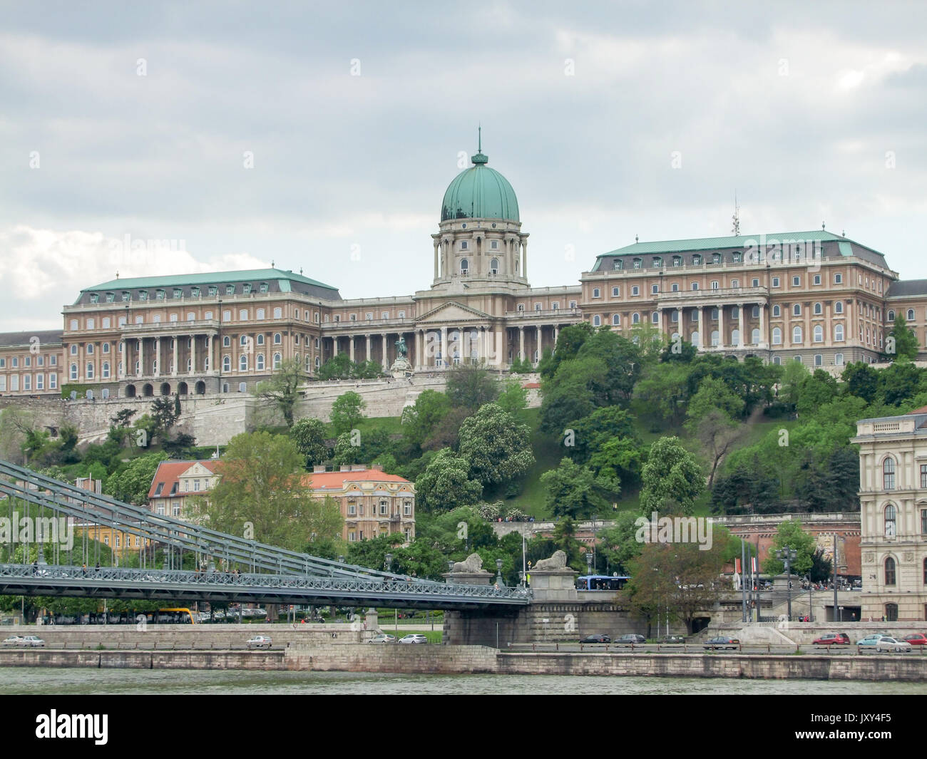 scenery at Buda Castle in Budapest, the capital city of Hungary Stock ...