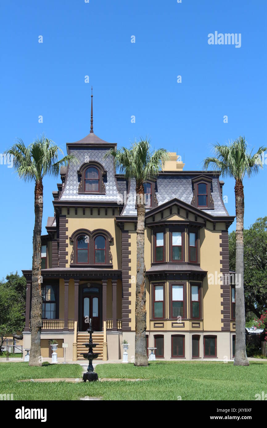 Historic Mansion Gulf Coast Texas Stock Photo Alamy
