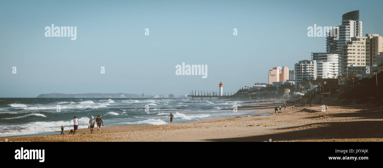 Durban Beach Stock Photo