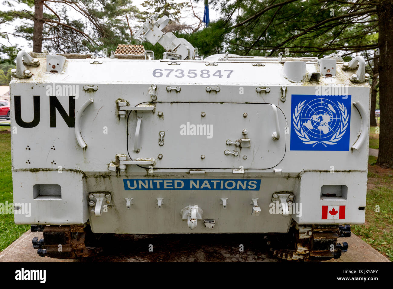 United Nations Peacekeeping Stock Photo