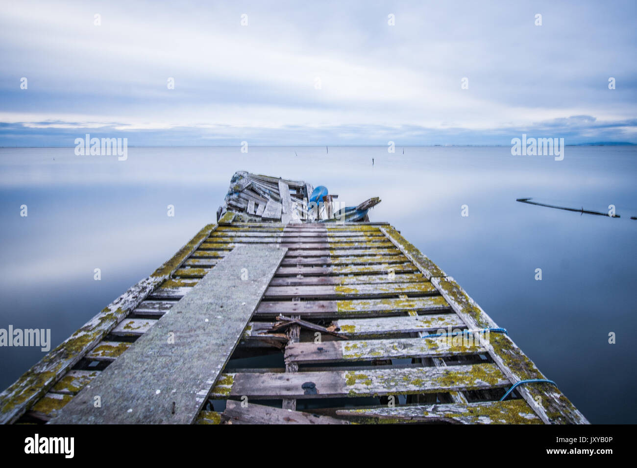 Old harbour Stock Photo