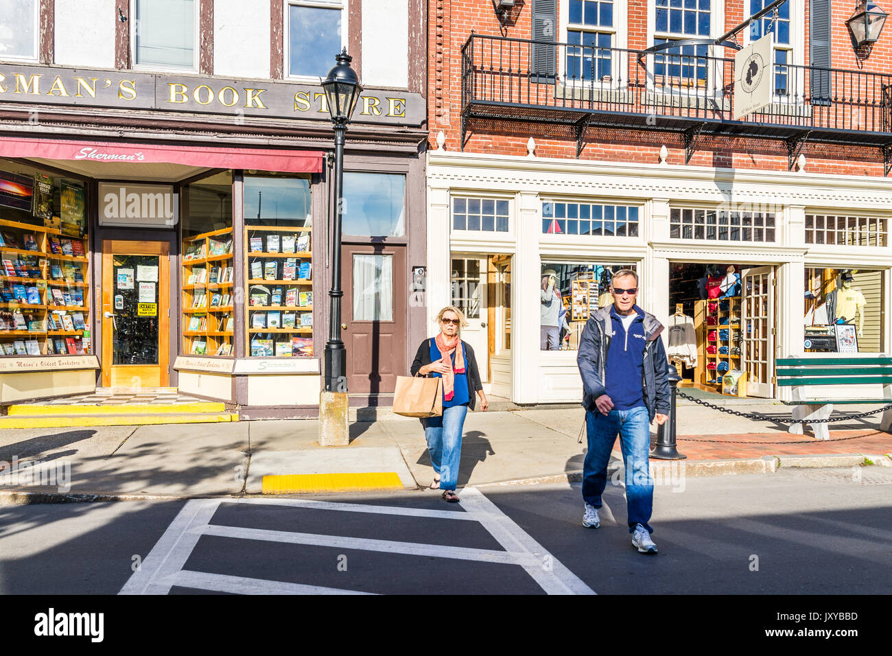 Bar harbor maine shop shopping hires stock photography and images Alamy
