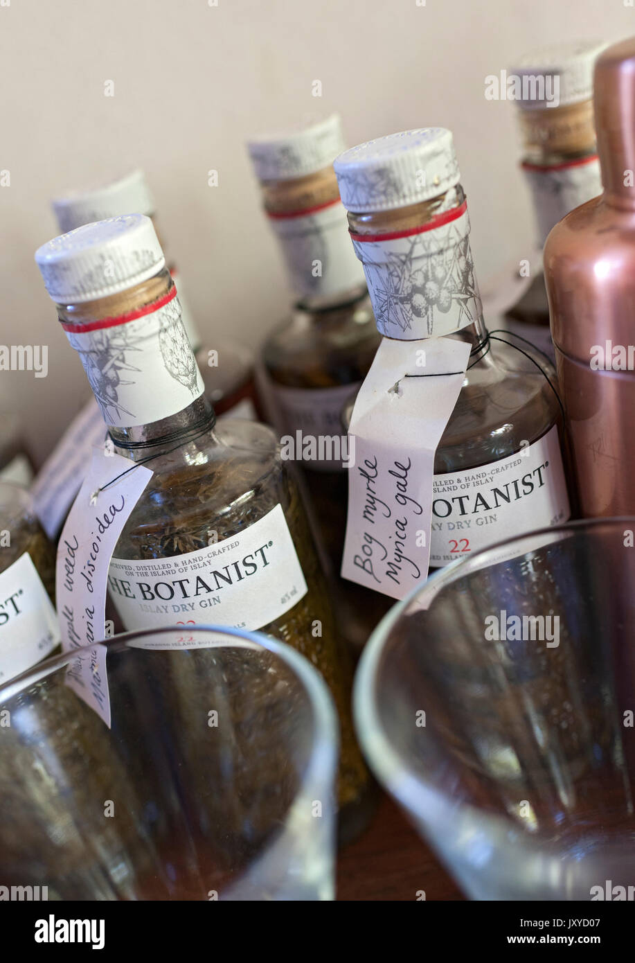 Bottled herbs in Veld and Sea in Scarborough, Cape Town Stock Photo Alamy