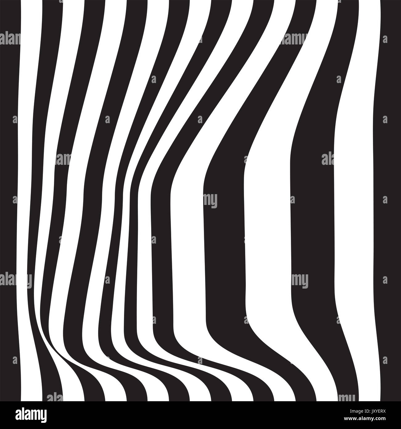 Striped seamless abstract background. black and white zebra print ...