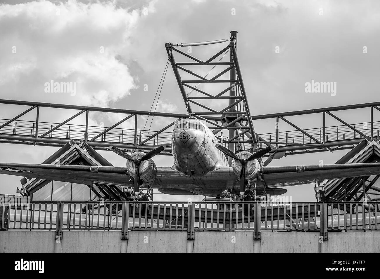 German museum of Technology in Berlin - BERLIN / GERMANY - SEPTEMBER 2, 2016 Stock Photo