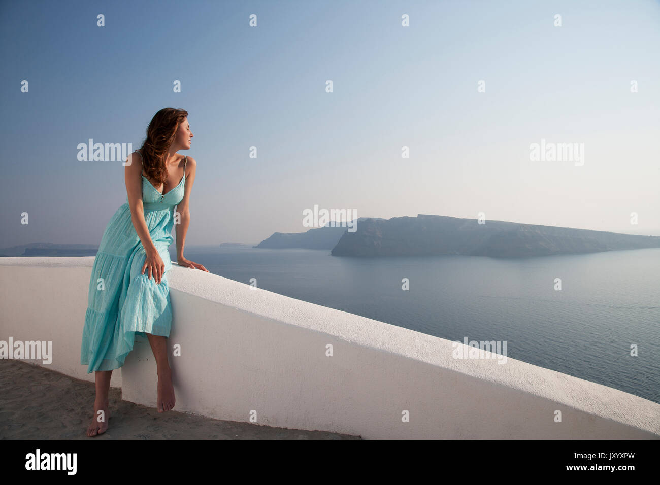 Lady admiring view hi-res stock photography and images - Alamy