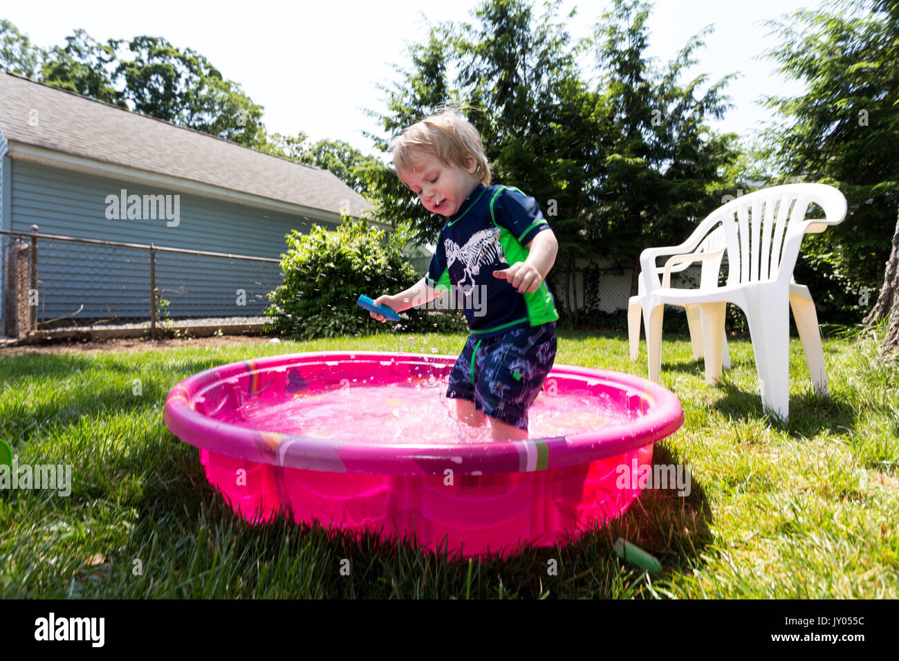 backyard kiddie pool