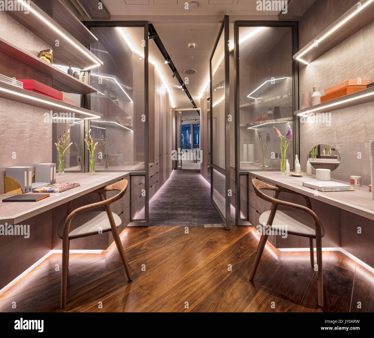 Image showcasing Office with corridor to bathroom/bedroom. Canaletto Apartments ...
