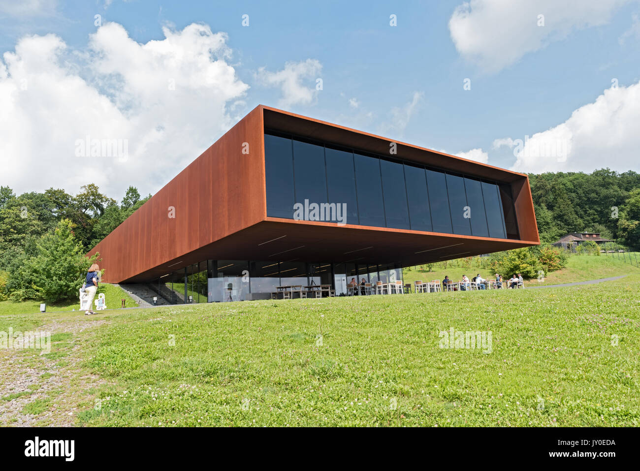 Museum and Archaeological Park Glauberg, Hesse, Germany Stock Photo