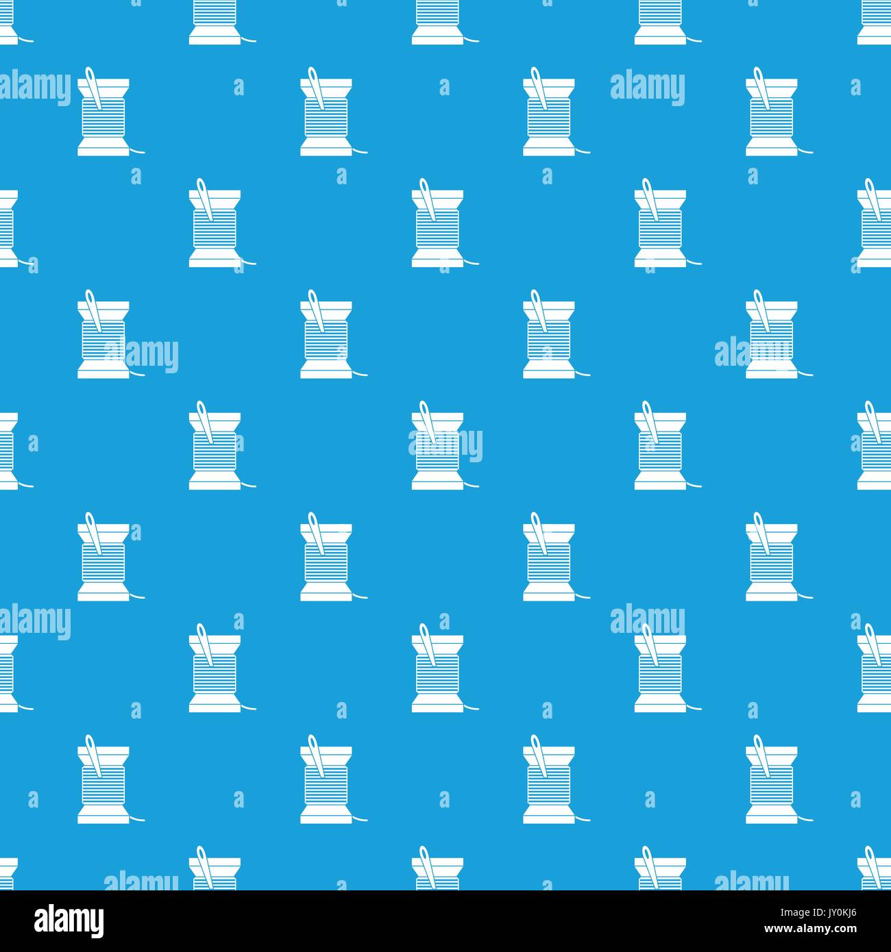 Needle and thread pattern seamless blue Stock Vector Image & Art - Alamy
