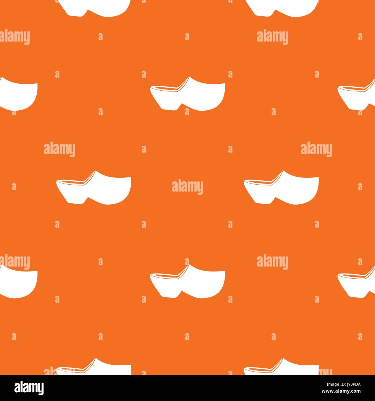 Clogs pattern seamless Stock Vector