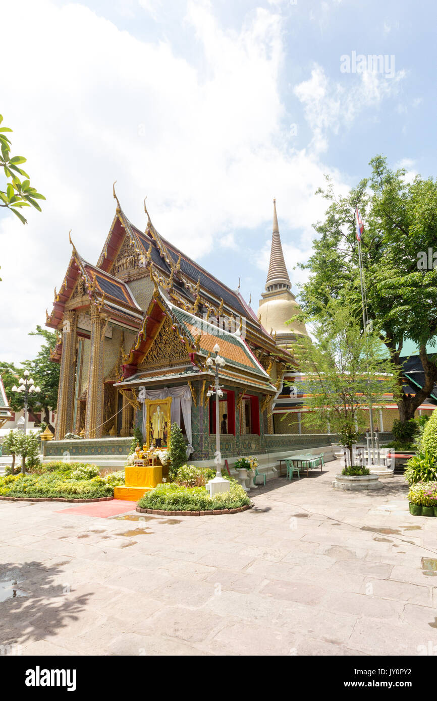 Wat Ratchapradit Sathitmahasimaram, Bangkok, Thailand Stock Photo
