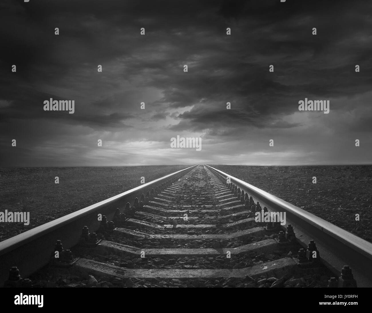 Sad journey Black and White Stock Photos & Images - Alamy