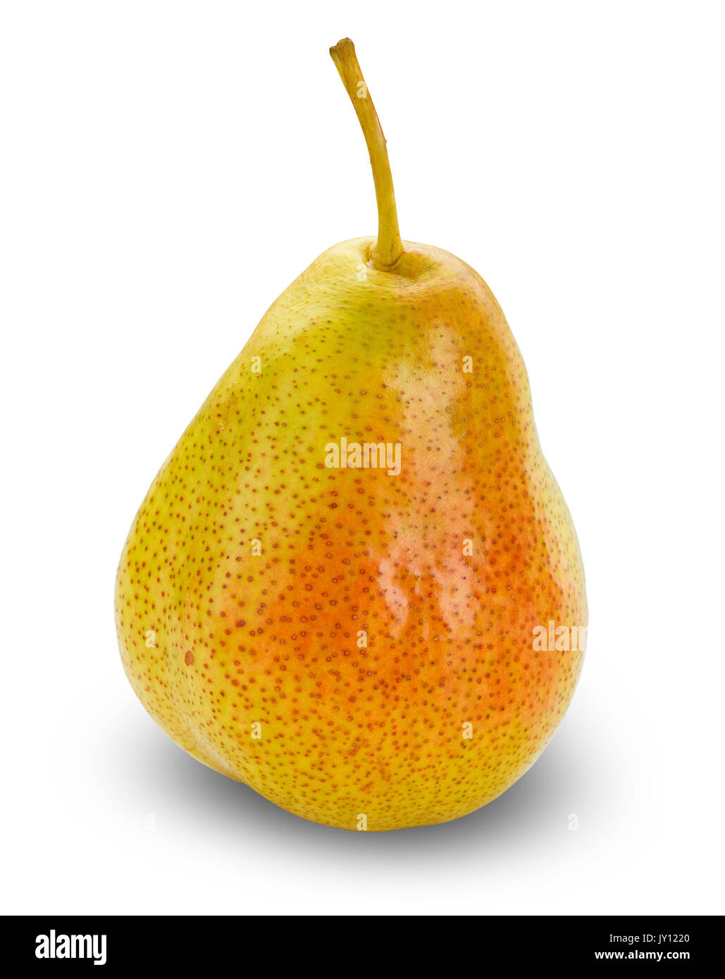 Pear isolated on white background with clipping path Stock Photo