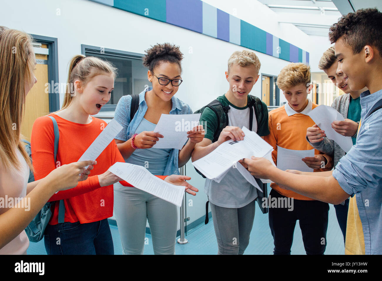College students exam hall hires stock photography and images Alamy