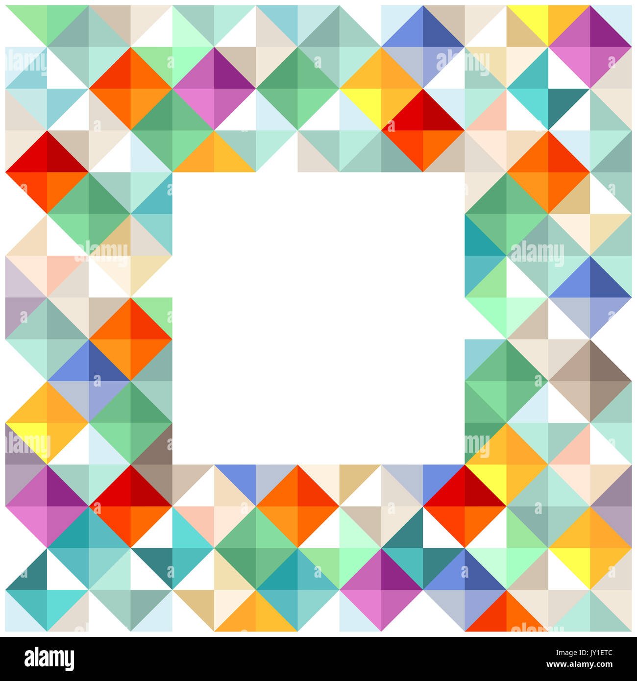 Colorful block elements, illustration Stock Photo Alamy