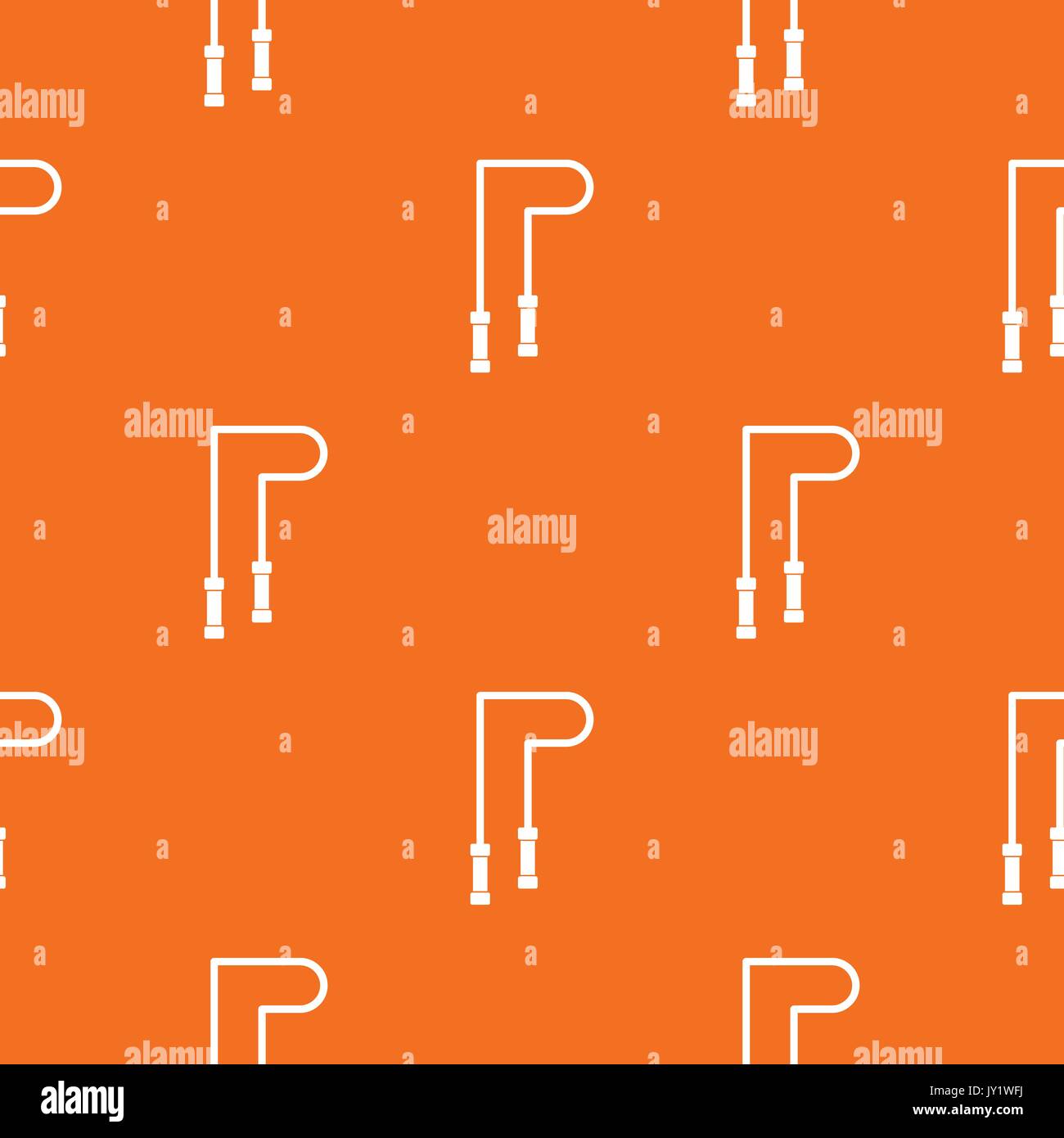 Skipping rope pattern seamless Stock Vector