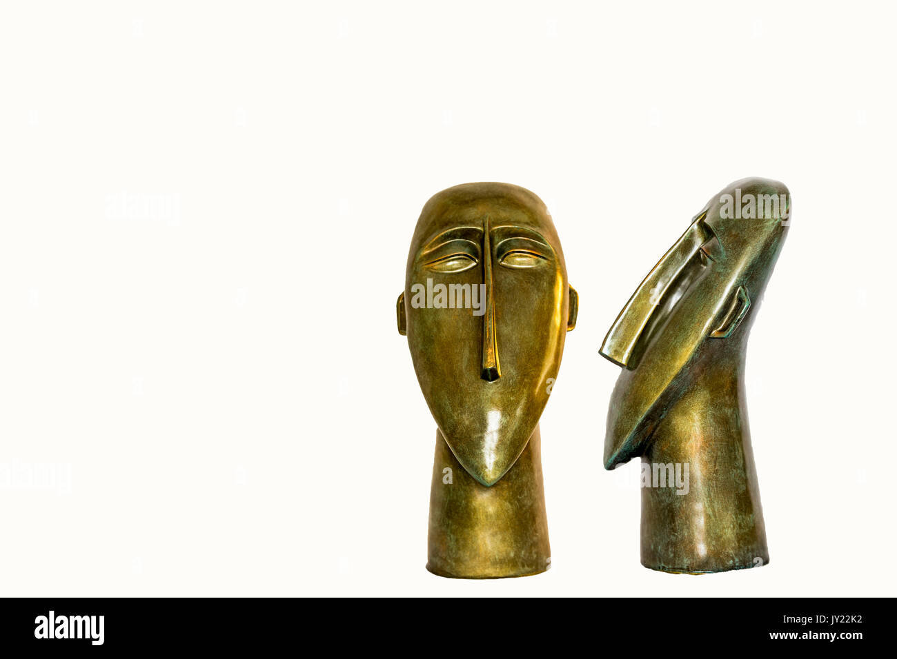African head sculpture hi-res stock photography and images - Alamy