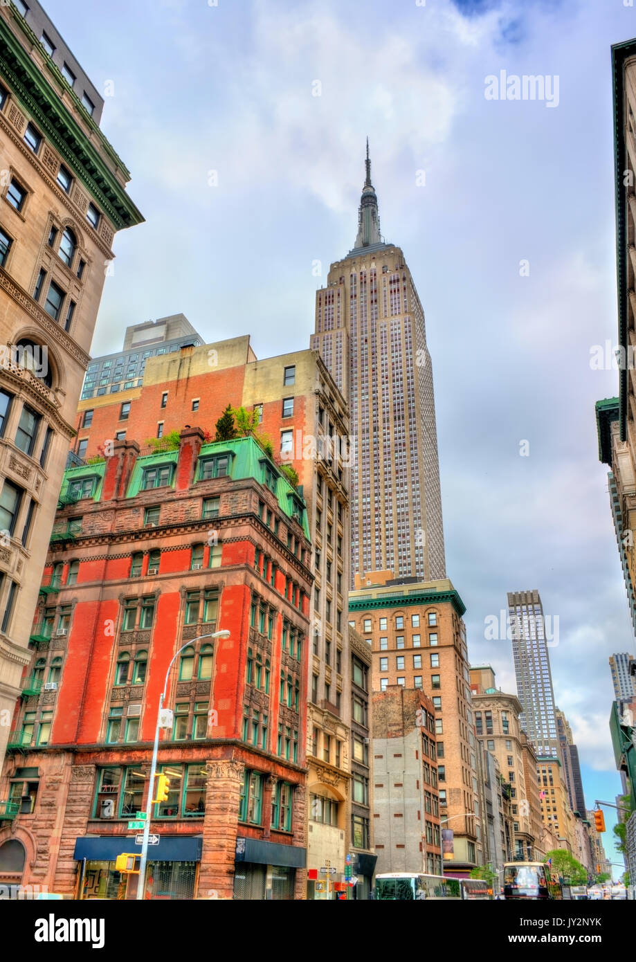 Empire State Building, the tallest in the world building from 1931 to
