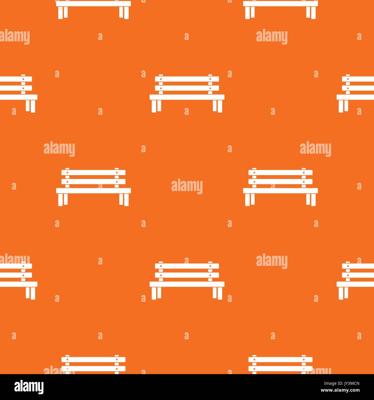 Wooden bench pattern seamless Stock Vector