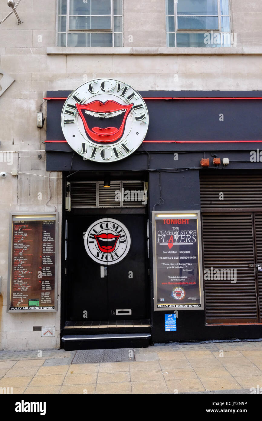 The home of alternative comedy, the Comedy Store in London Stock Photo