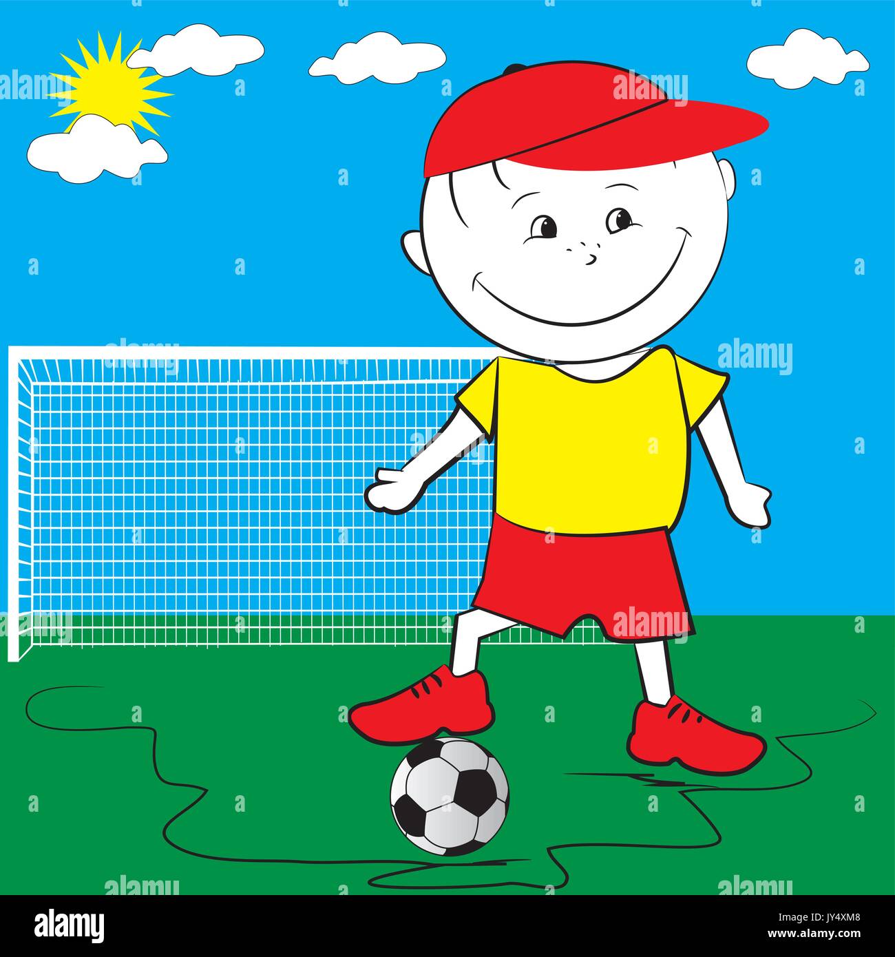 Soccer Practice Clipart