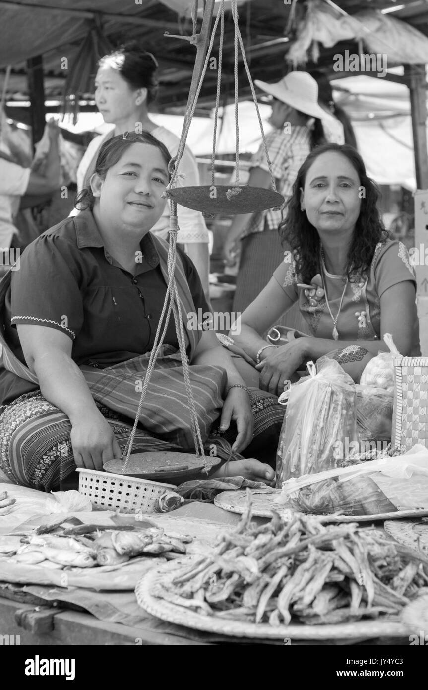 Inle lake - Myanmar Stock Photo