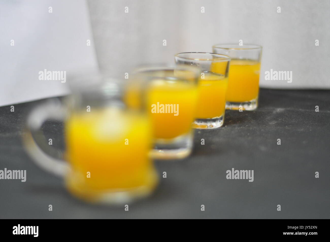 orange juice water Stock Photo Alamy