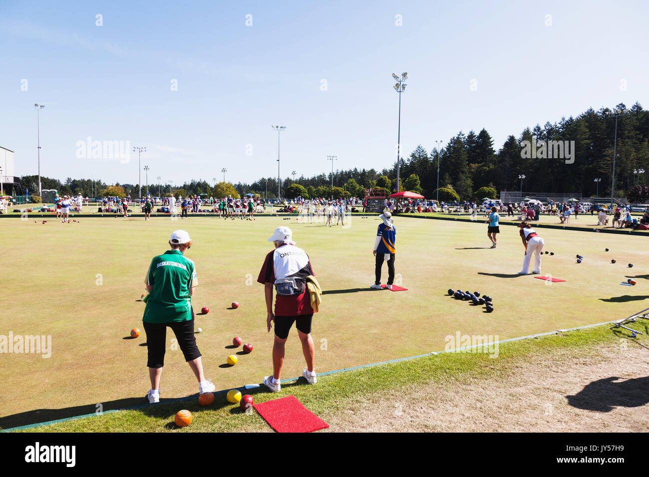 Canadian Lawn Bowling Championships tournament 2017, Victoria BC Canada