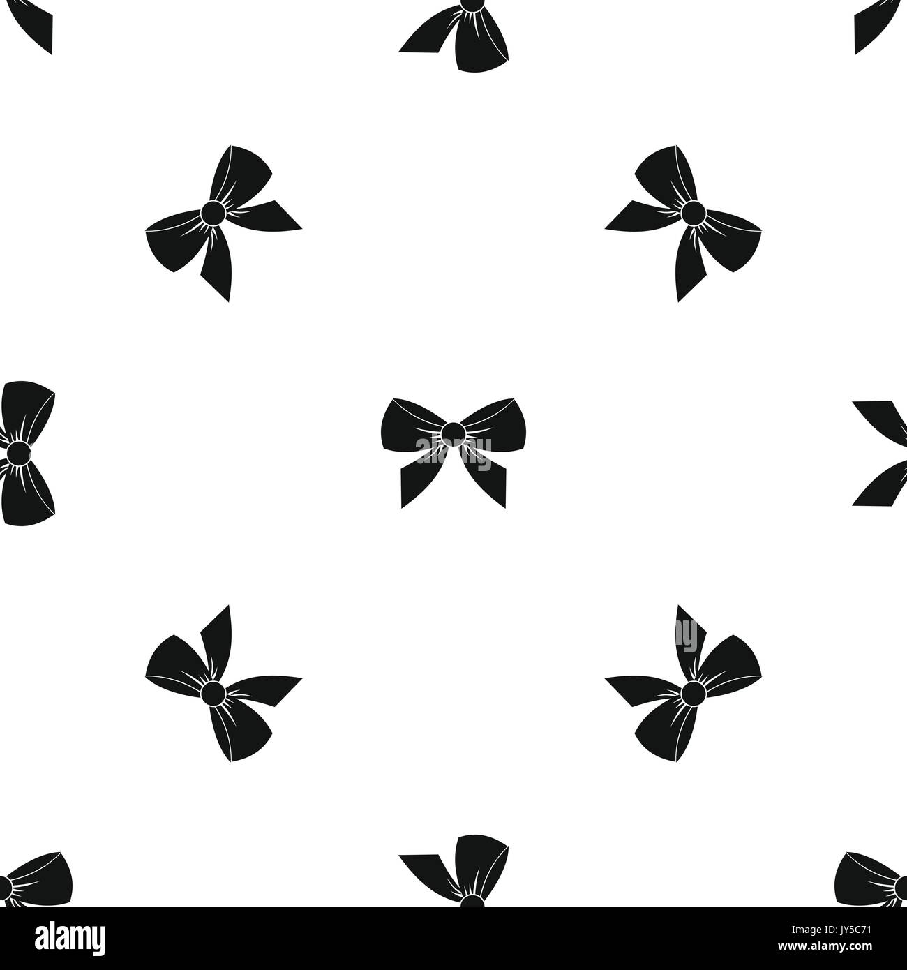 Bowt Pattern Bow pattern seamless black Stock Vector Image & Art - Alamy