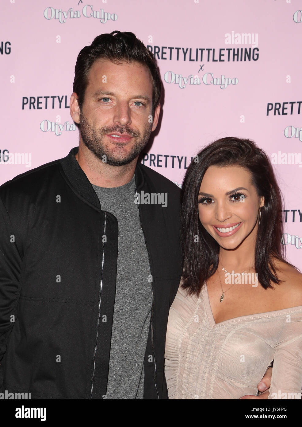 Robert Valletta, Scheana Marie, at PrettyLittleThing X Olivia Culpo