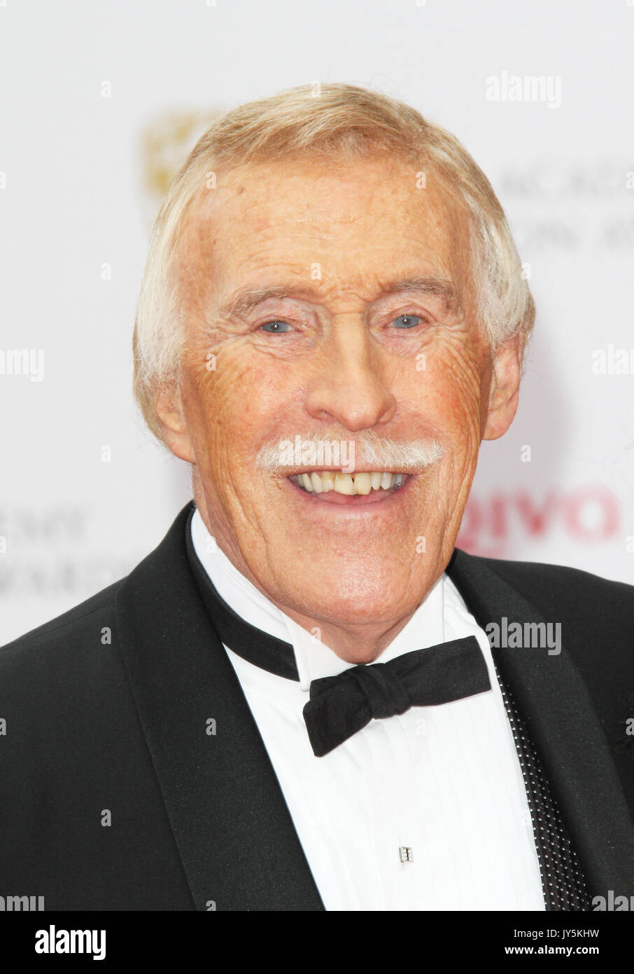 FILE PICS: Bruce Forsyth, Arqiva British Academy Television Awards, Royal Festival Hall London UK, 12 may 2013, (Photo by Richard Goldschmidt) Credit: Rich Gold/Alamy Live News Stock Photo