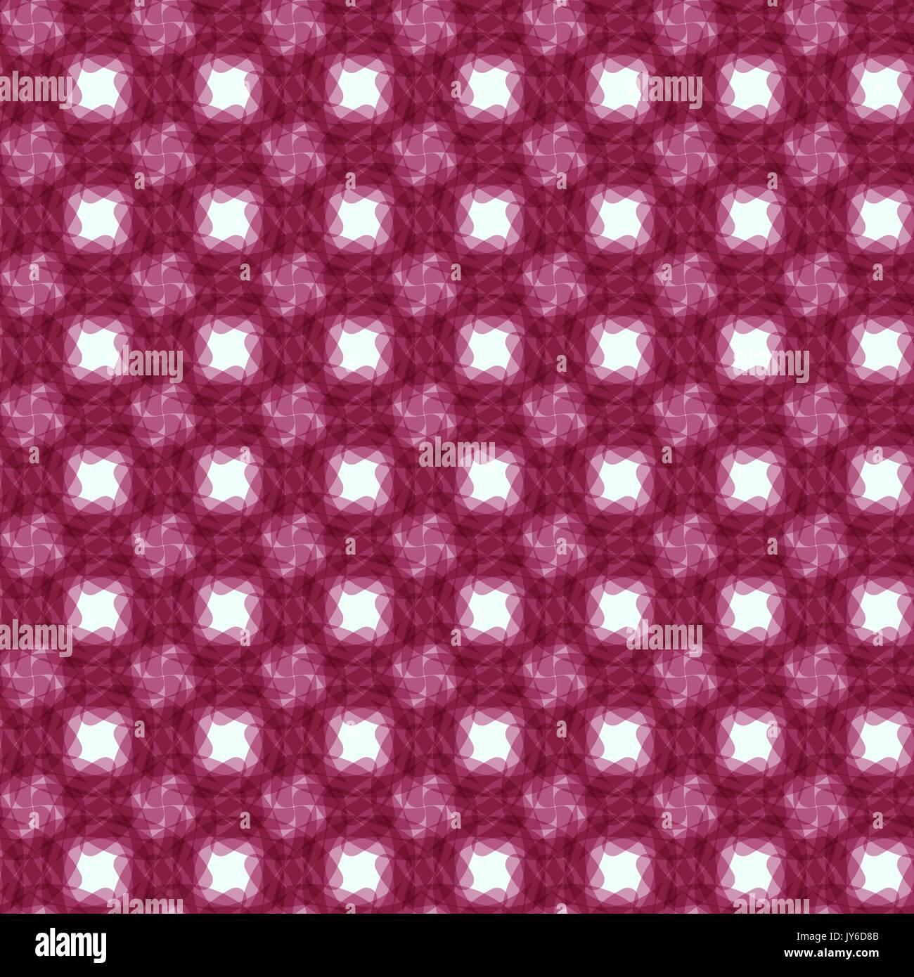 Raspberry Wine Geometric Seamless Pattern. Stylish Endless Ornament. Good for Banners, Textile, Flyer, Cover, Wrapping Paper. Stock Vector