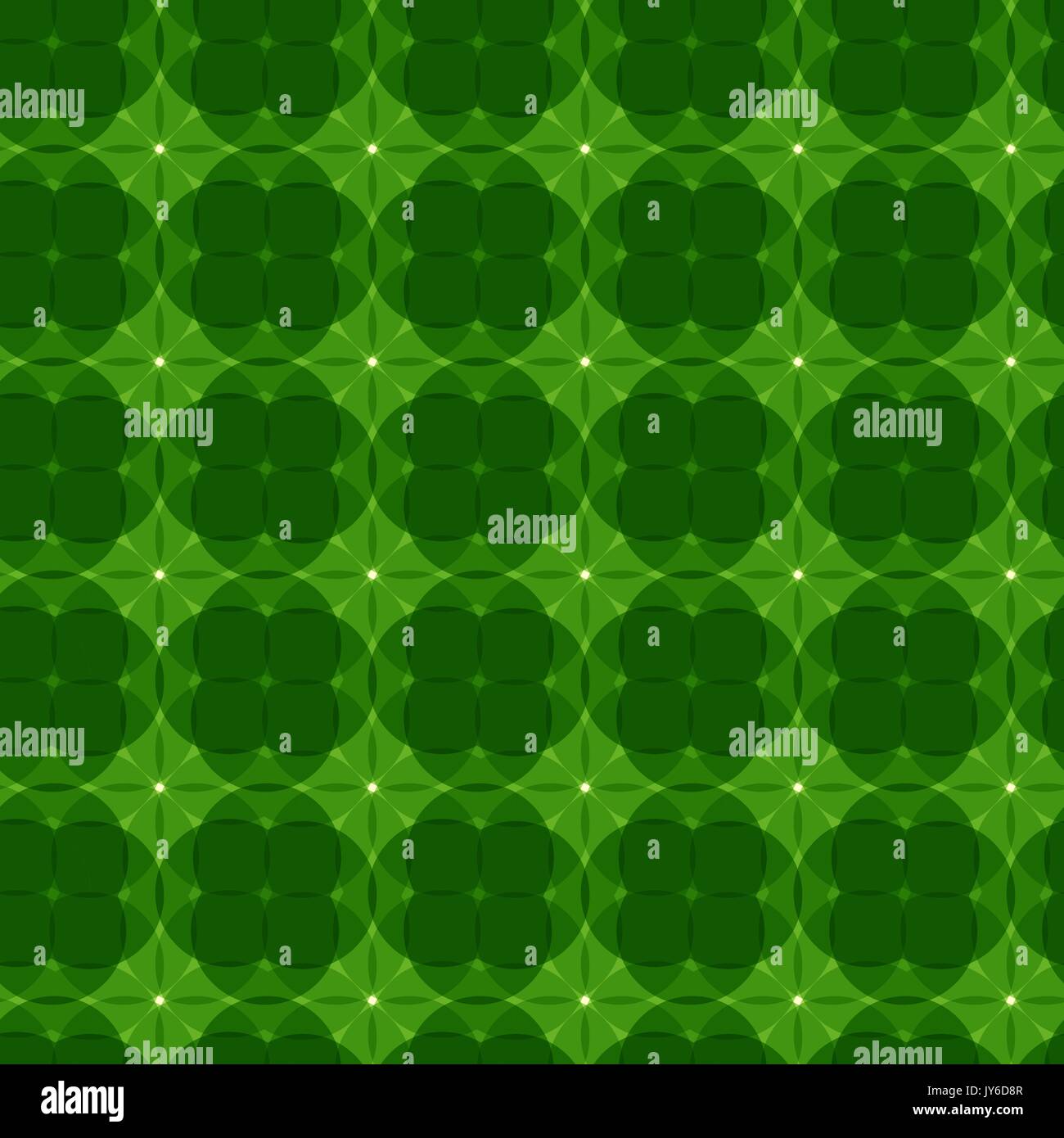 Overlay Pattern.Good for Banners, Flyer, Cover, Wrapping Paper. Repeating Stylish True Green Ornament. Stock Vector