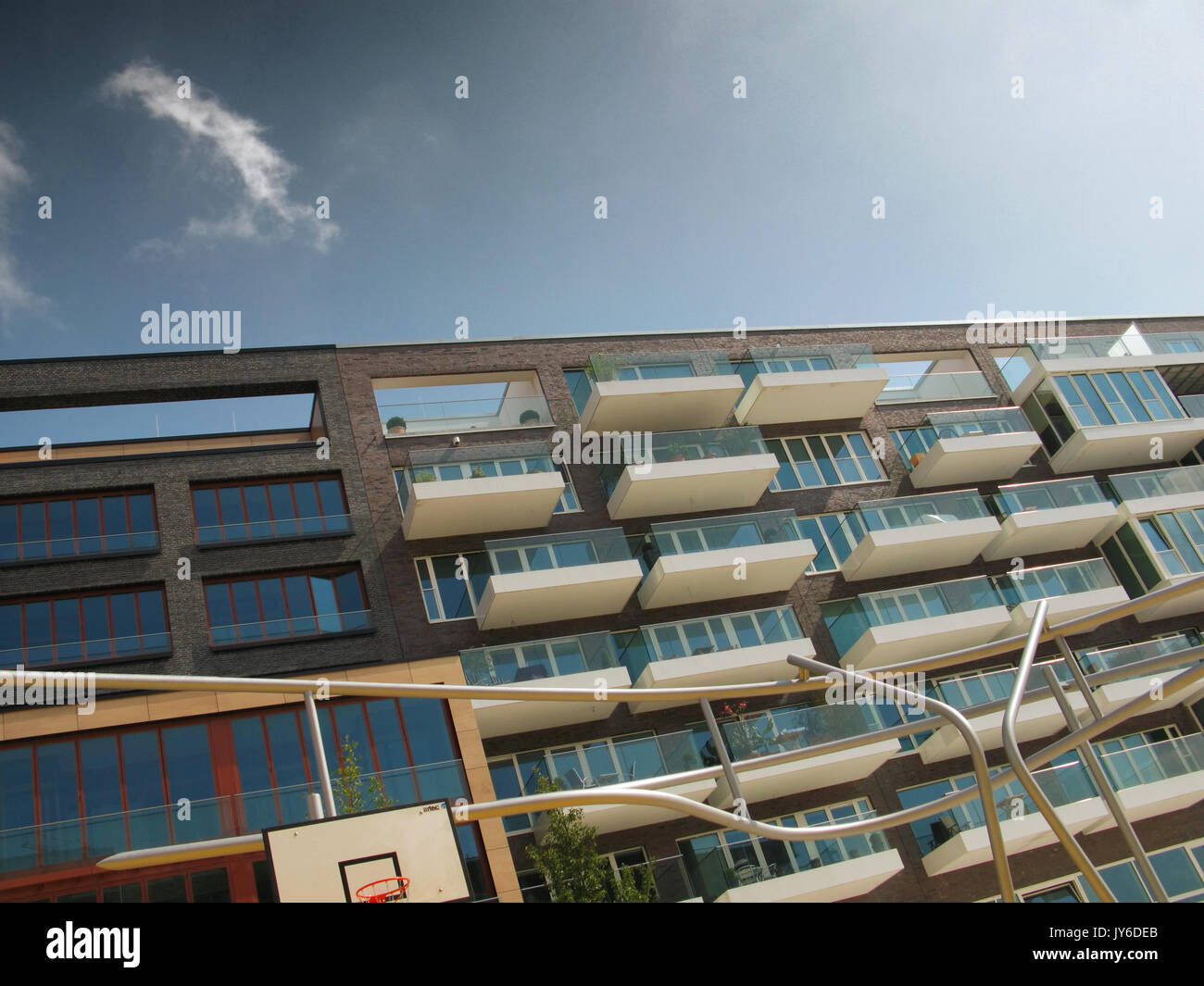 Hafencity living lux Stock Photo
