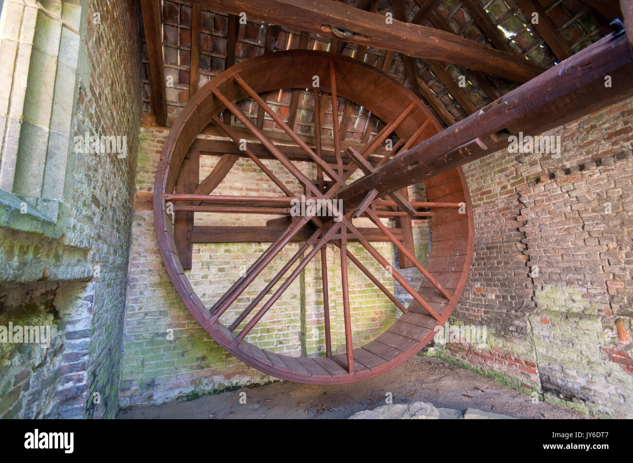 Burton Agnes Manor Wellhouse Stock Photo Alamy