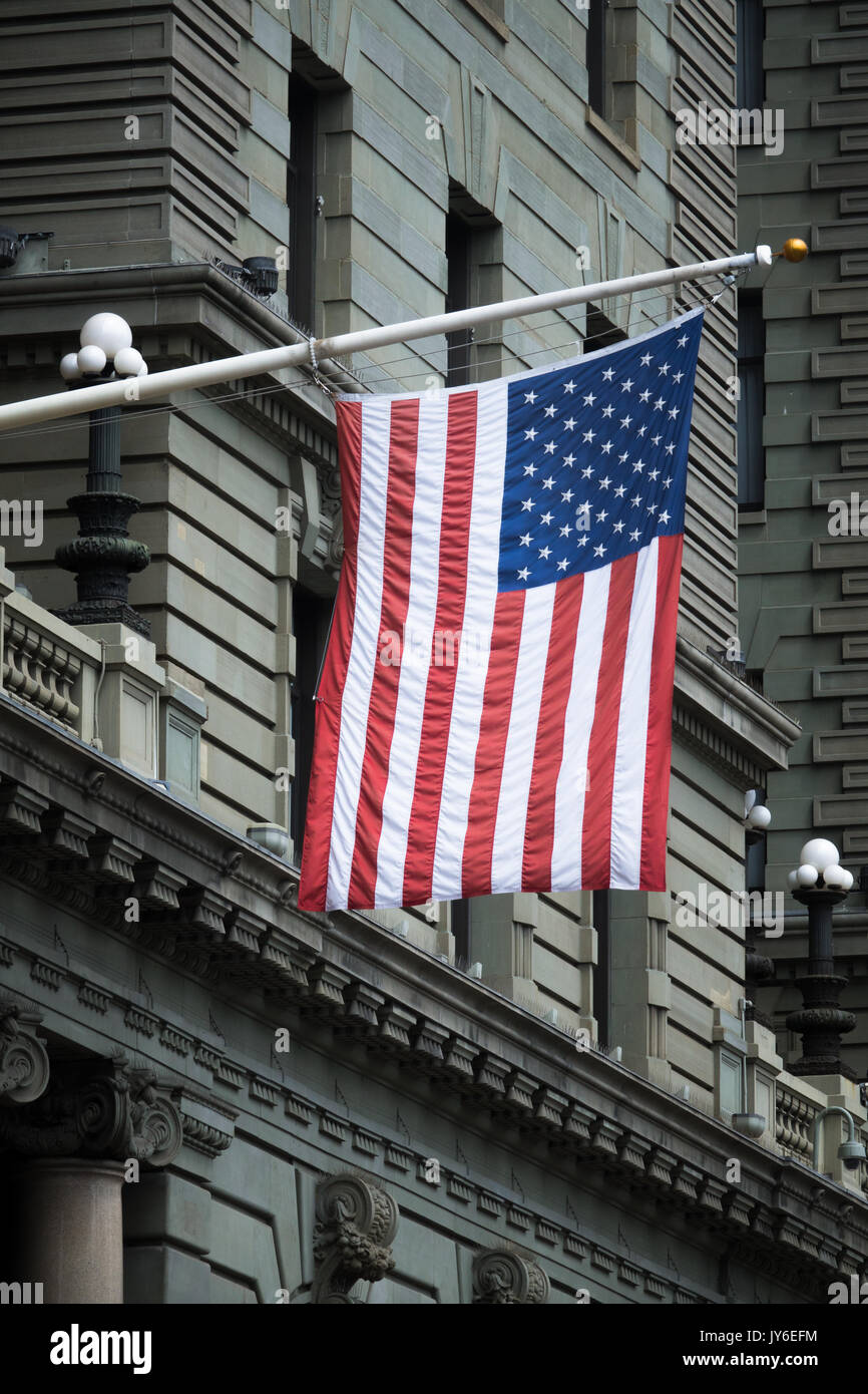United States of America Flag Downtown San Francisco Stock Photo Alamy United States of America Flag Downtown San Francisco Stock Photo Alamy