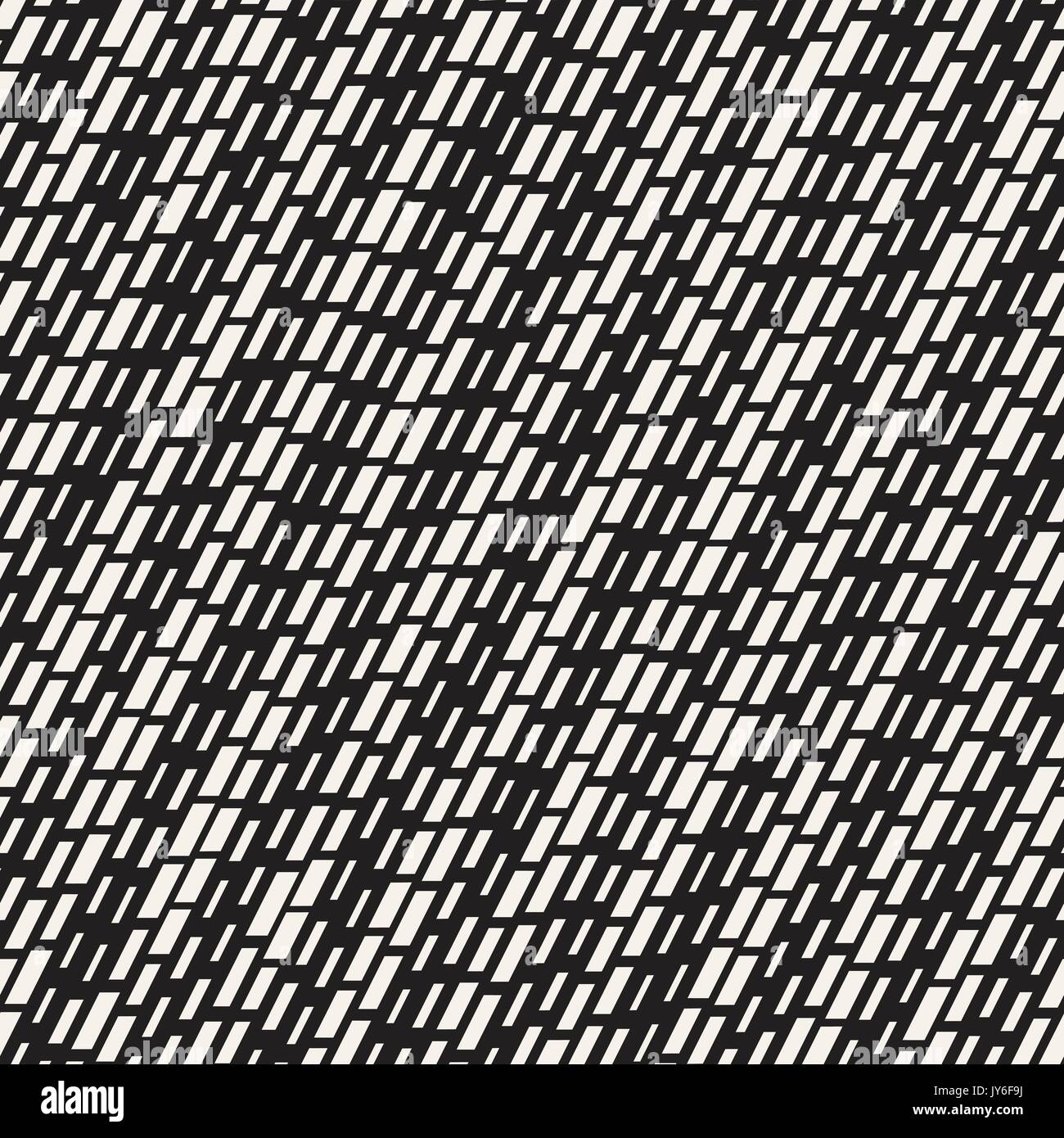 Black and White Irregular Dashed Lines Pattern. Modern Abstract Vector ...