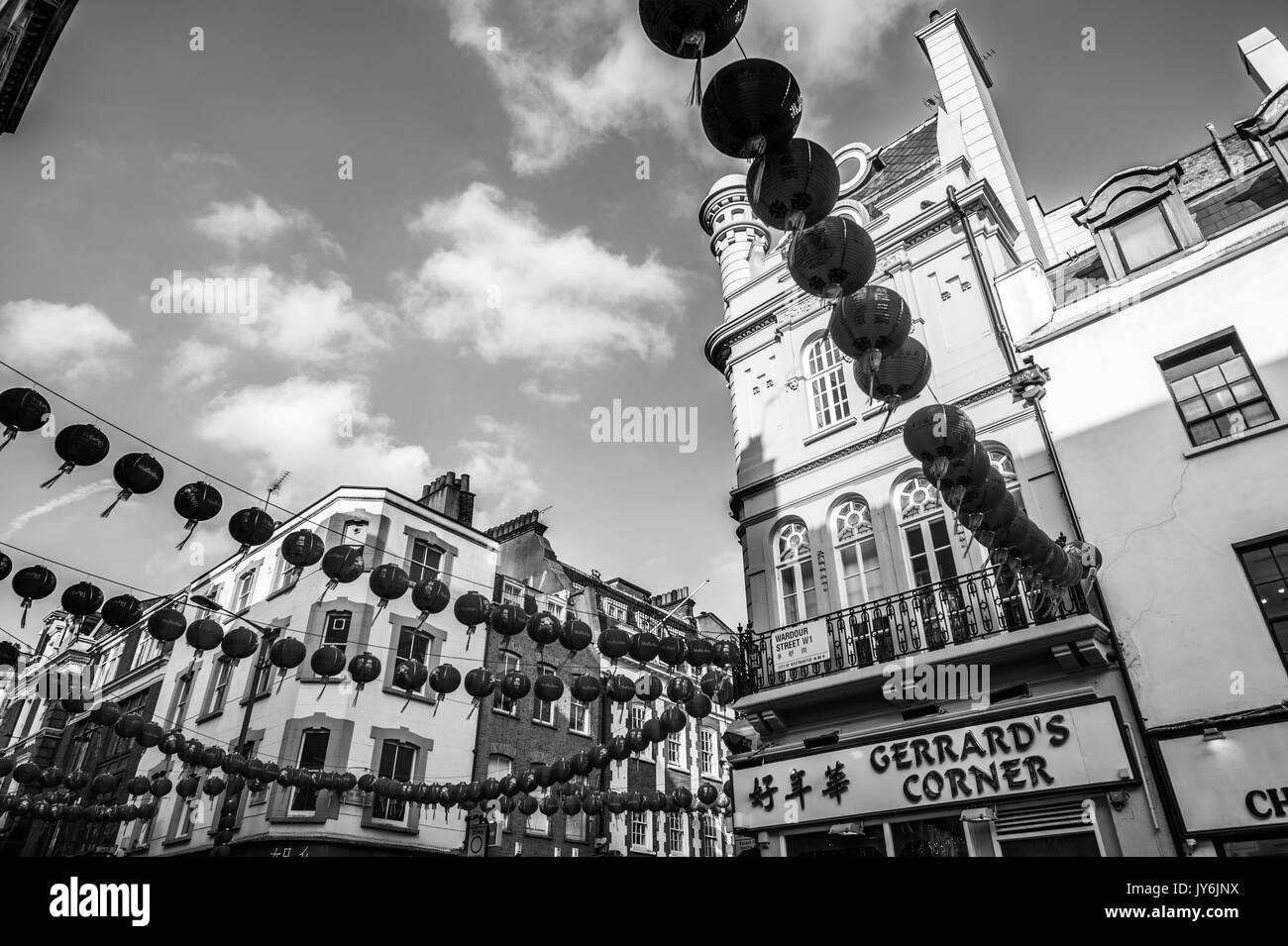 China town Black and White Stock Photos & Images - Alamy