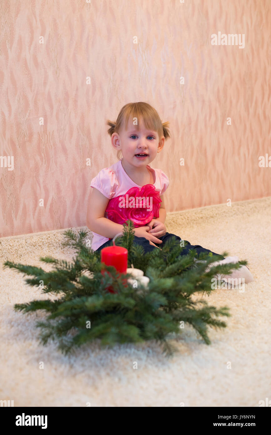 portrait of the lovely little girl Stock Photo - Alamy