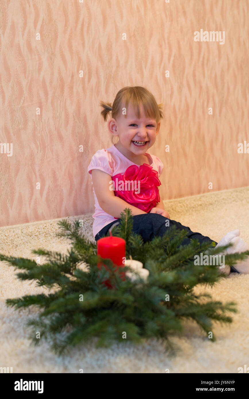 portrait of the lovely little girl Stock Photo - Alamy