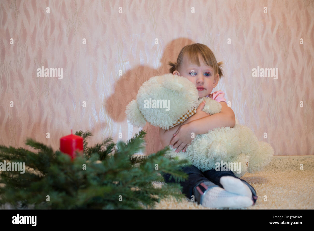 portrait of the lovely little girl Stock Photo - Alamy