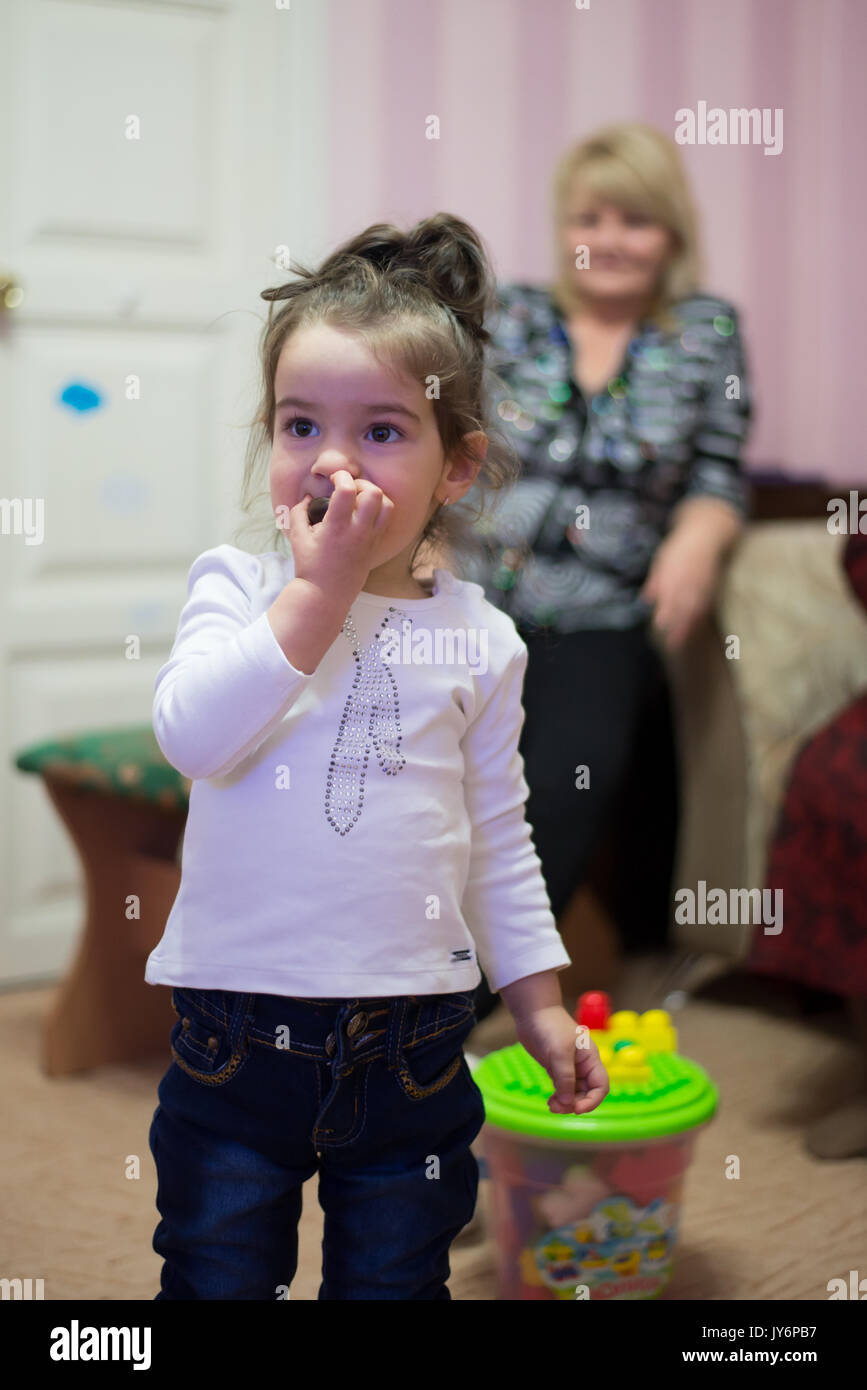 portrait of the lovely little girl Stock Photo - Alamy