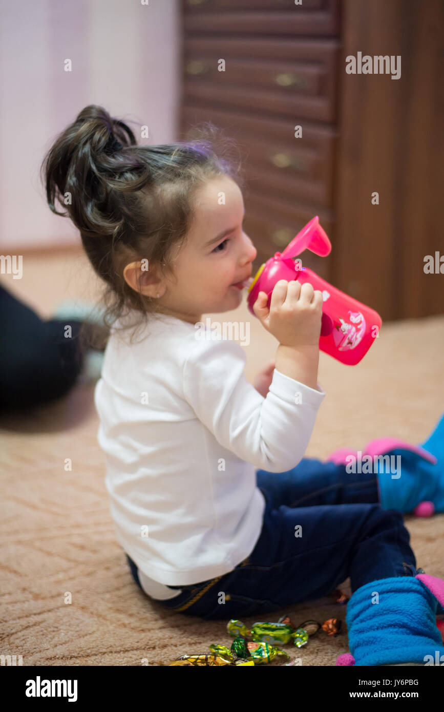 portrait of the lovely little girl Stock Photo - Alamy