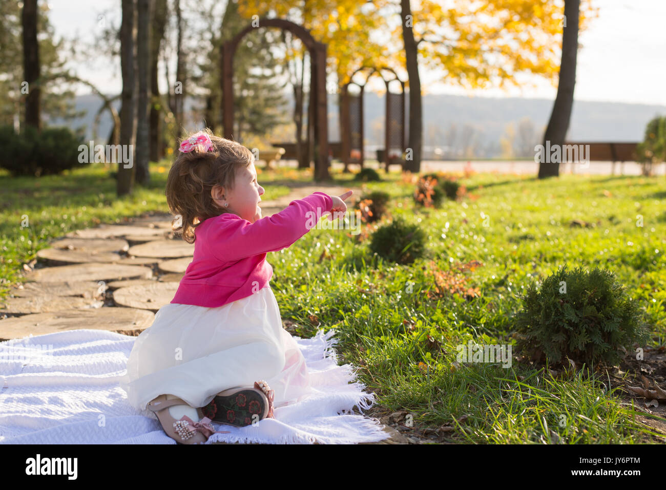 portrait of the lovely little girl Stock Photo - Alamy