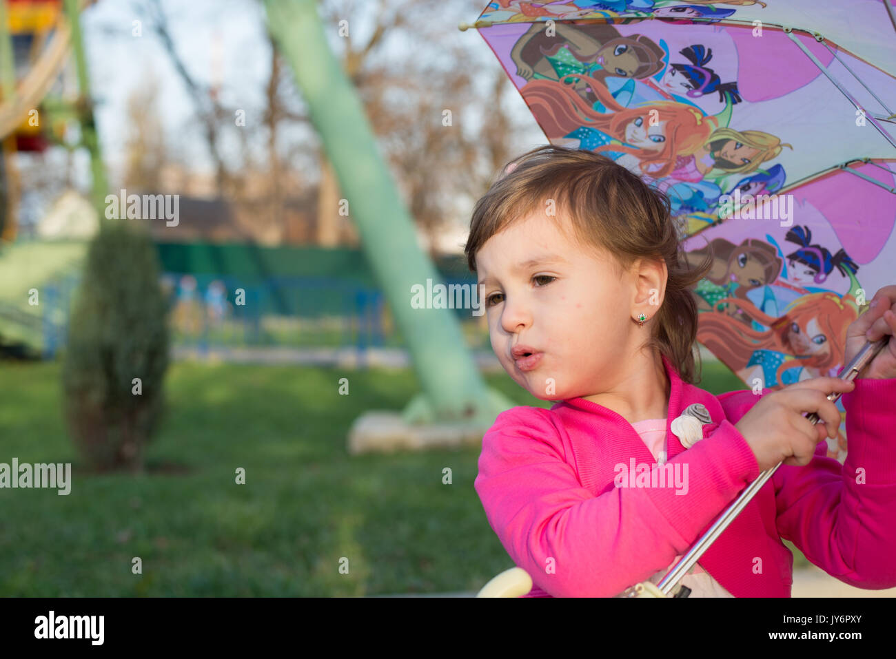 portrait of the lovely little girl Stock Photo - Alamy