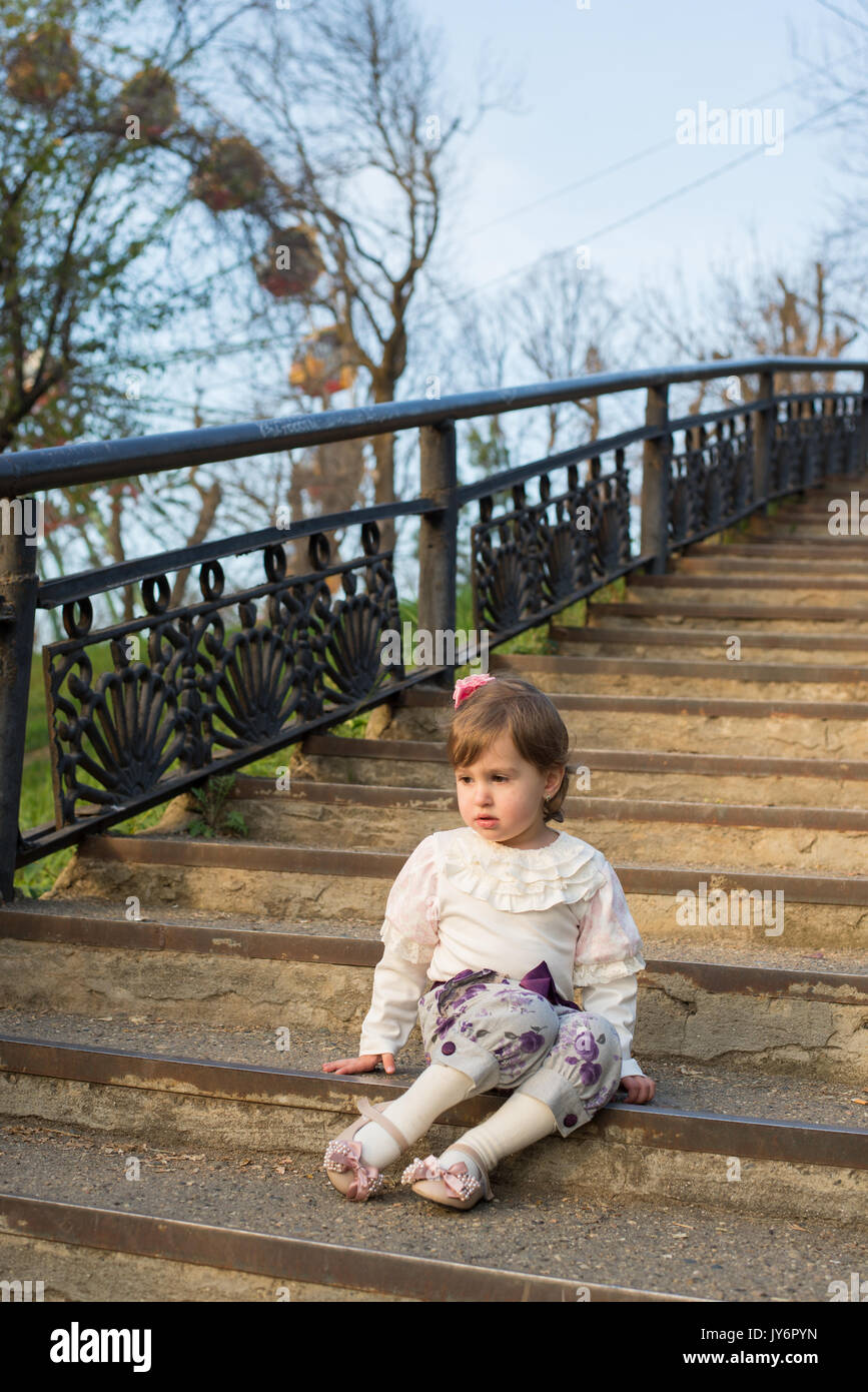 portrait of the lovely little girl Stock Photo - Alamy