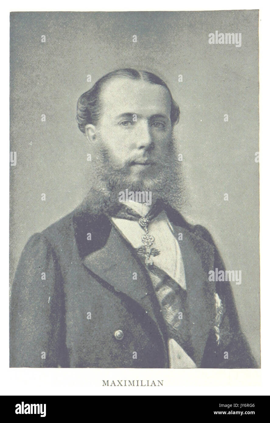 TAYLOR(1894) Maximilian I of Mexico Stock Photo